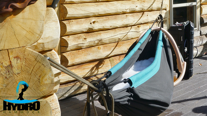 Illustration for article titled There Will Never Be Anything More Relaxing Than a Hot Tub Hammock